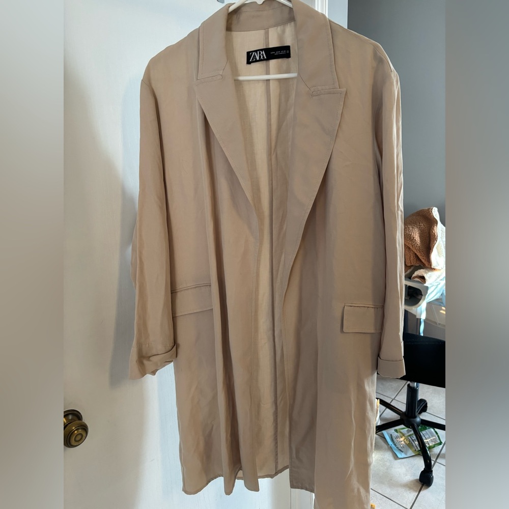 Zara Classic Beige Trench Coat